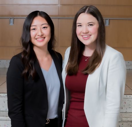 2022-2023 Residents Sophia Xue and Veronika Omori