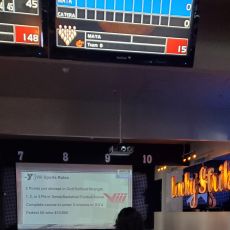 Wilder lab member bowling