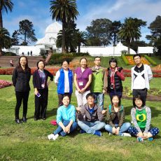 group in Golden Gate Park.