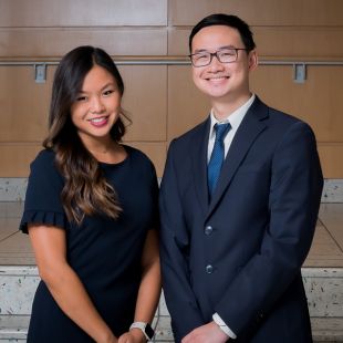 2022-2023 Residents Allison Lee and Calvin Hwang